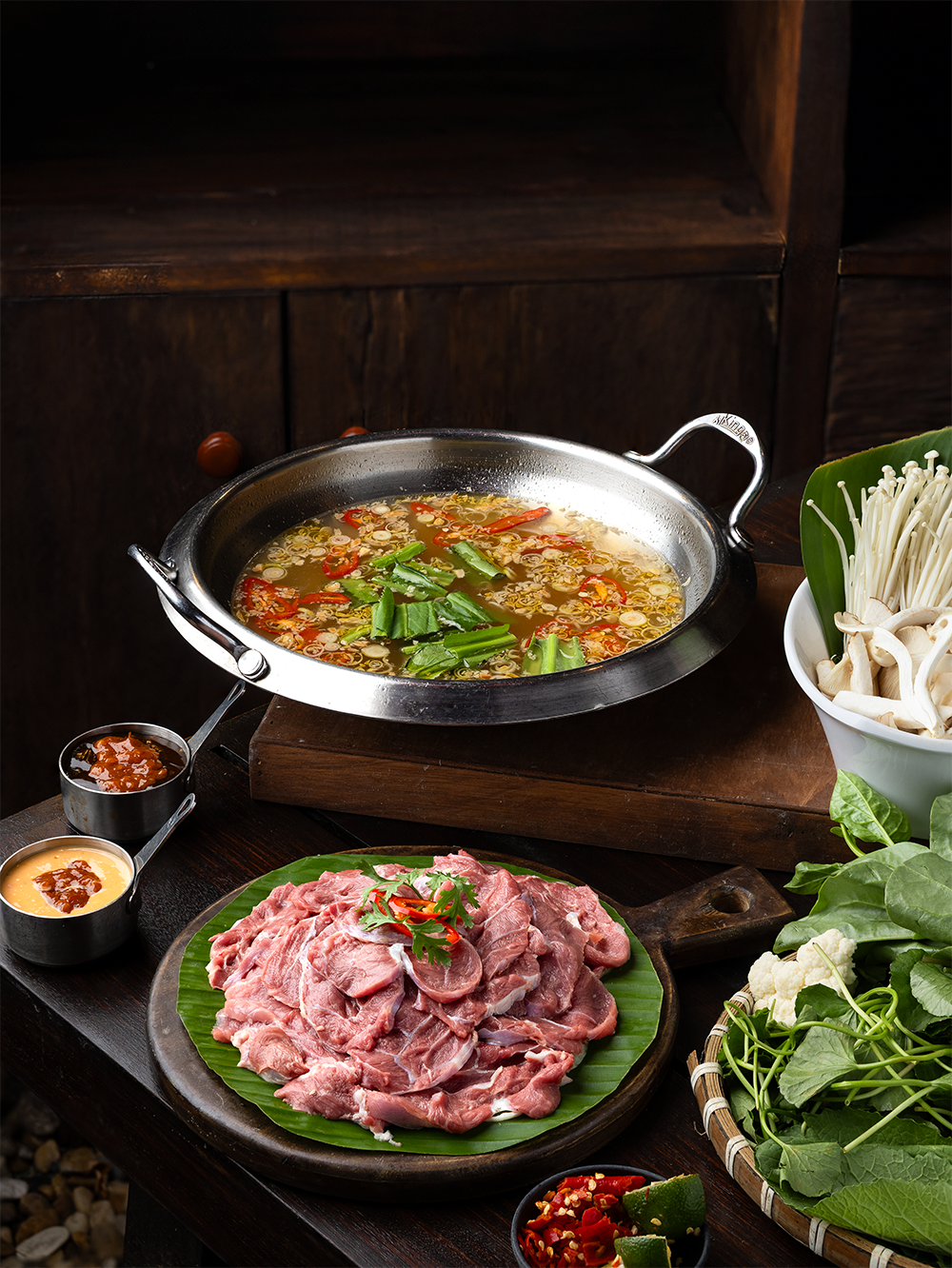 Veal in Lime Broth Hotpot