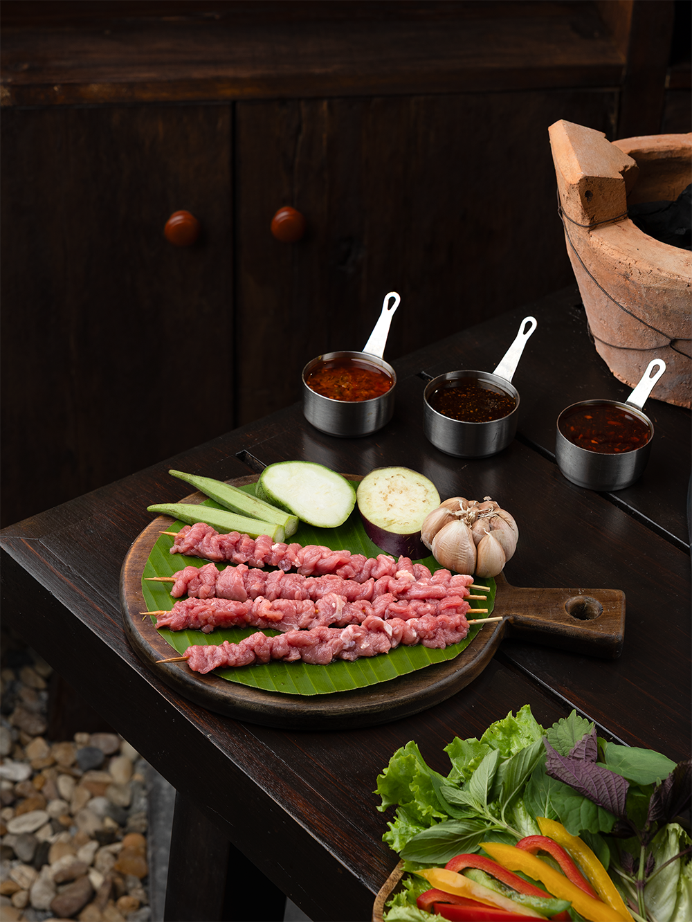 Five-Spice Veal Skewers