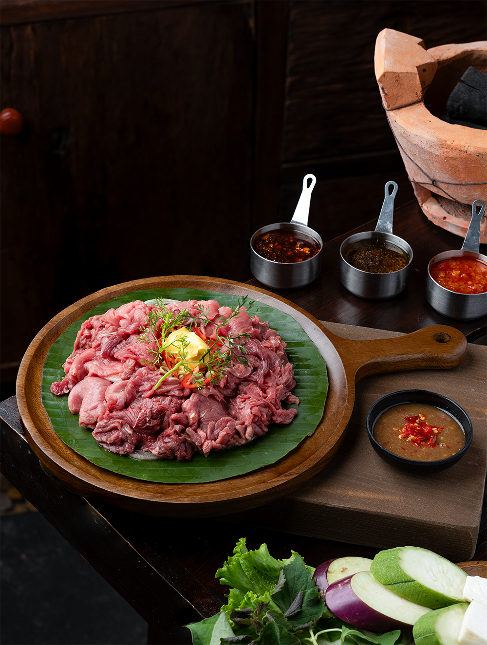 Sizzling Five-Spice Veal Platter