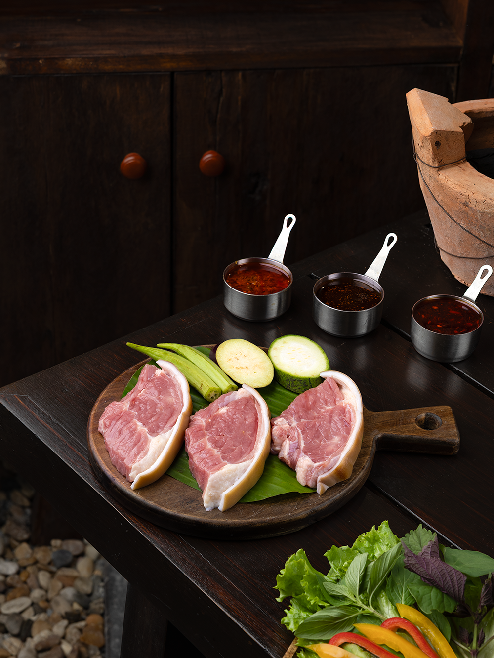 Grilled Veal Hump Cuts