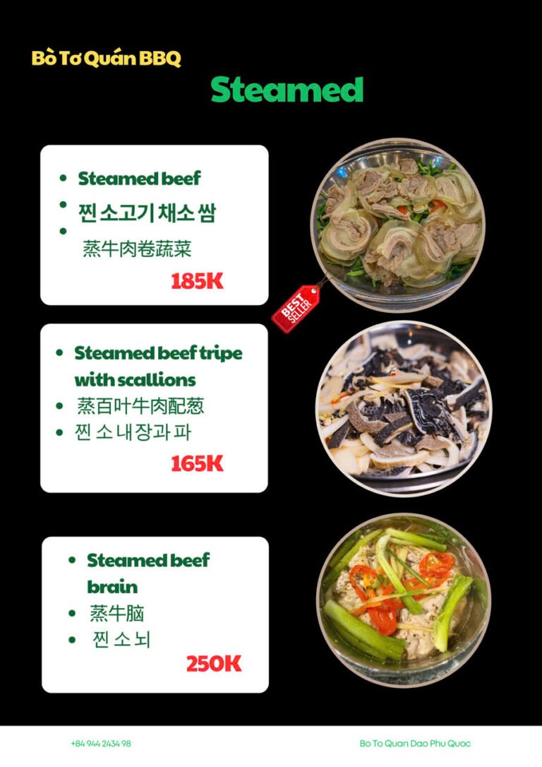 Không gian mở, gió biển thoáng mát, kết hợp món bò tơ ngon “tê tái” – chỉ có tại Bò Tơ Quán Đảo Phú Quốc.