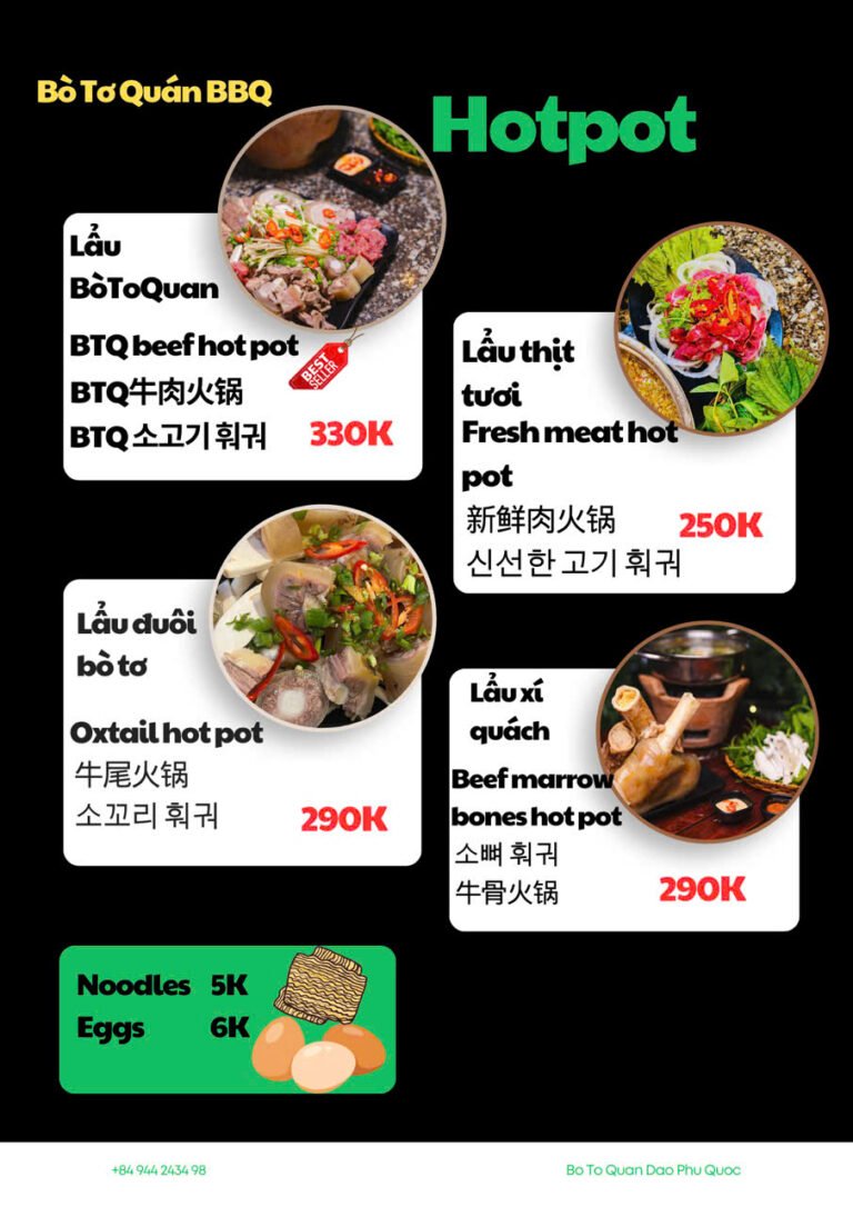 Chill outdoor vibes and delicious grilled dishes make this a standout Phu Quoc restaurant.