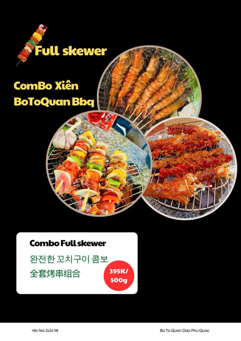 A must-visit BBQ spot in Phu Quoc, known for its tender grilled veal and island-style vibes.